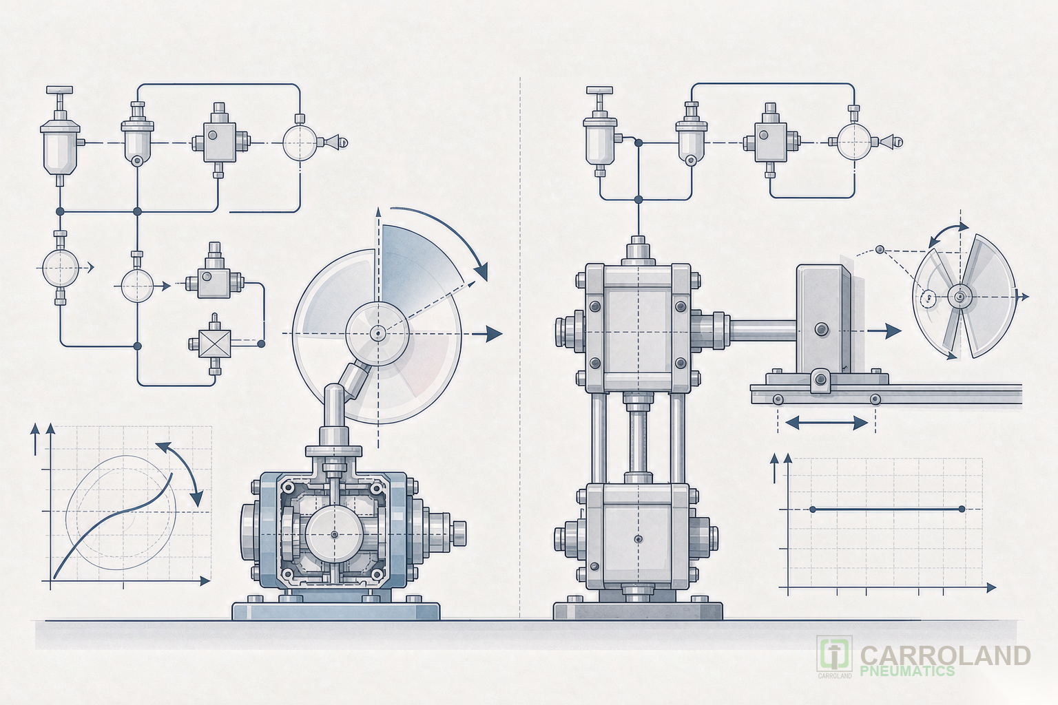 Pneumatic actuator selection guide