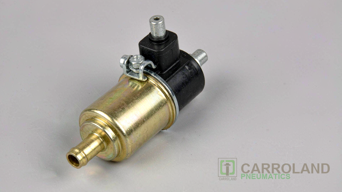 Petrol solenoid valve 12V fuel shut-off construction and coil
