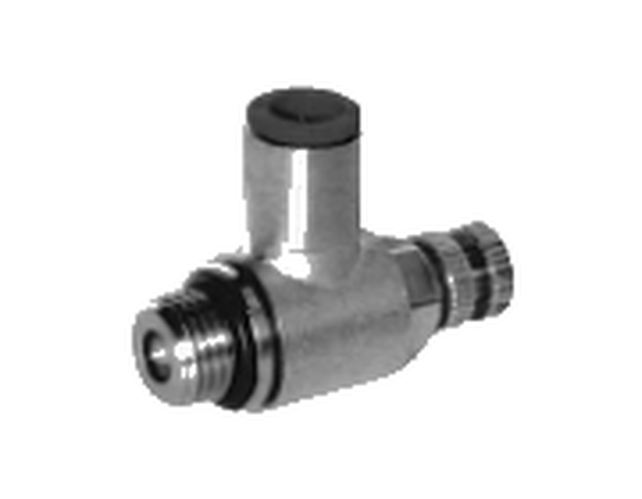 ART. 28P One-Way Flow Control Fitting — Push-In Fittings Supplier | Carroland Pneumatics