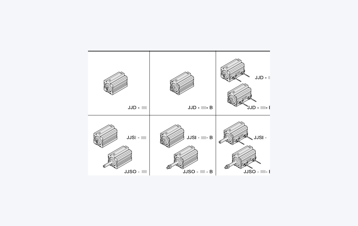 JJD Standard Fixture Cylinder — Carroland Pneumatics