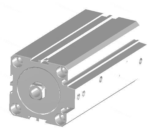 ZRTL(R) Zero-Stroke Rotary Tandem Clamping Cylinder